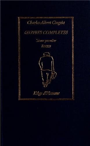 Oeuvres complètes tome 1 : Récits