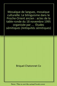 Mosaïques de langues, mosaïque culturelle : Le bilinguisme dans le Proche-Orient ancien