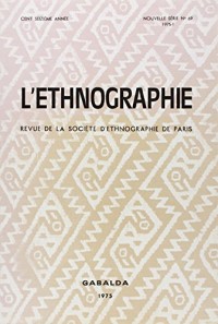 L'Ethnographie N69