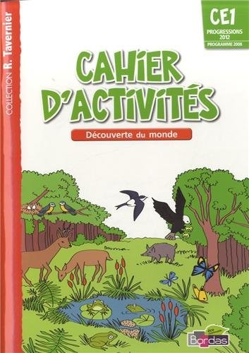Tavernier CE1 • Cahier d'activités - Découverte du monde