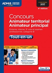 Concours Animateur territorial et animateur principal - Catégorie B - Tout-en-un - Concours 2017