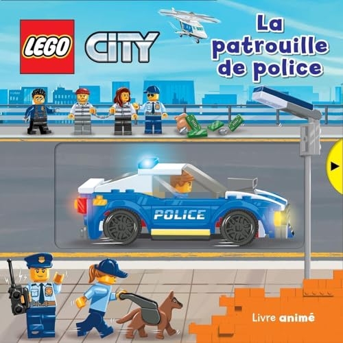 LEGO® City La patrouille de police: Livre animé