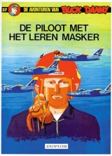 De piloot met het leren masker