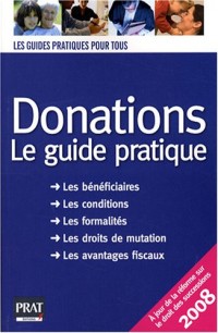 Donations : Le guide pratique 2008