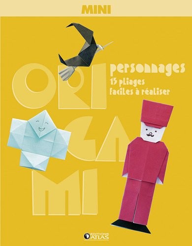 Mini origami personnages