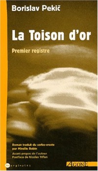 La Toison d'or : Premier Registre