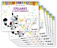 Syllabes et Mots Frequents - Mini-Syllabaire - Lot de 6