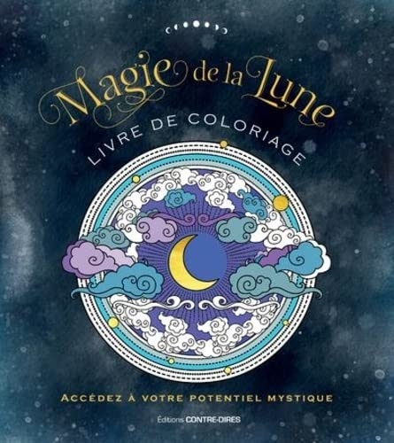 Magie de la lune - Livre de coloriage
