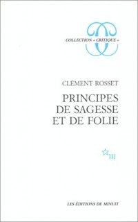 Principes de sagesse et de folie