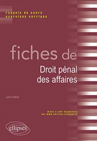 Fiches de Droit Pénal des Affaires