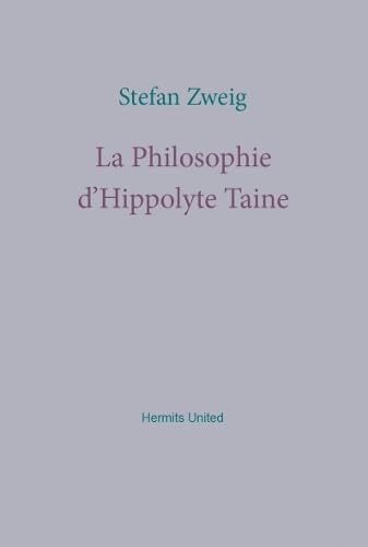La Philosophie d'Hippolyte Taine