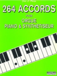 264 accords pour orgue, piano et synthetiseur