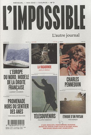 L'impossible, N° 3, mai 2012 :