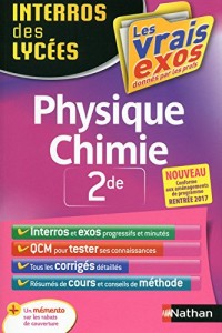 Interros des Lycées Physique - Chimie 2de
