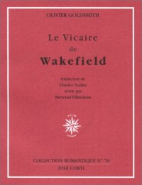 Le Vicaire de Wakefield (livre non massicoté)