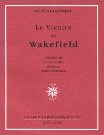 Le Vicaire de Wakefield (livre non massicoté)