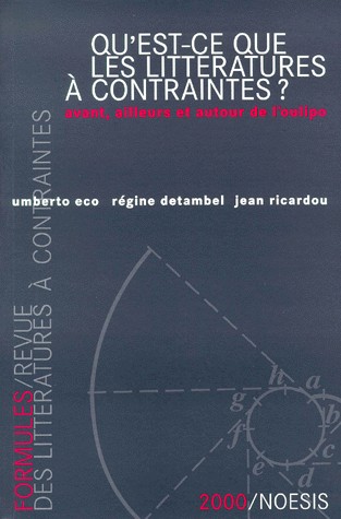 Qu'est-ce que les littératures à contraintes?