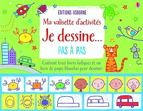 Ma valisette d'activités Je dessine... pas à pas