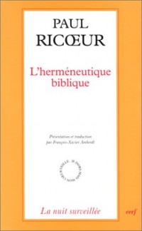 L'Herméneutique biblique