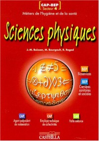 Sciences physiques CAP-BEP métiers de l'hygiène et de la santé- secteur 4