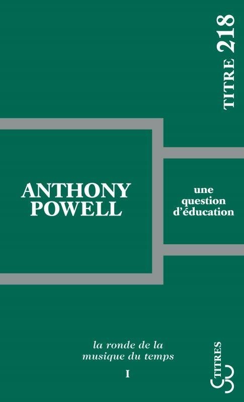 Une question d'éducation