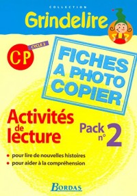 Grindelire CP • Activités de lecture pack n°2