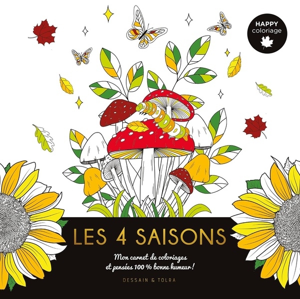 Happy-coloriage Les 4 saisons