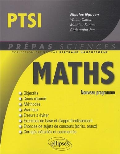 Maths PTSI Conforme au Programme 2013