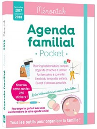 Agenda familial Mémoniak pocket 2017-2018
