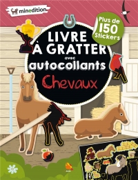 Mon Livre d'Autocollants a Gratter - Chevaux