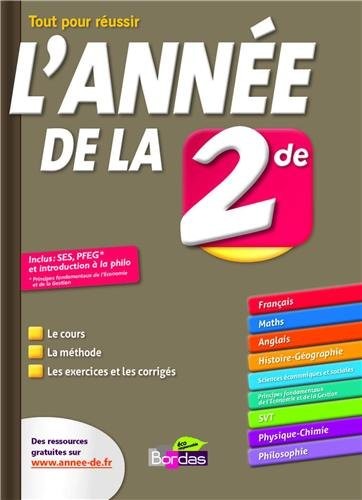 L'Année de la 2nde - Toutes les matières