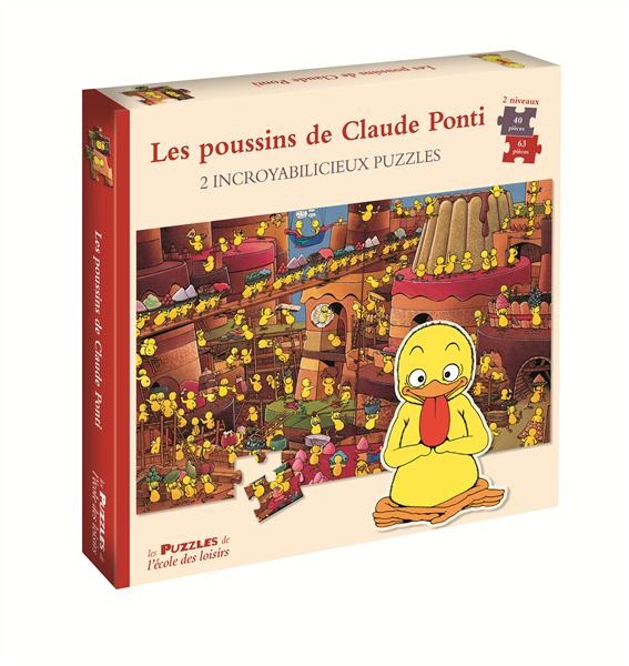 Les poussins de Claude Ponti 2 puzzles