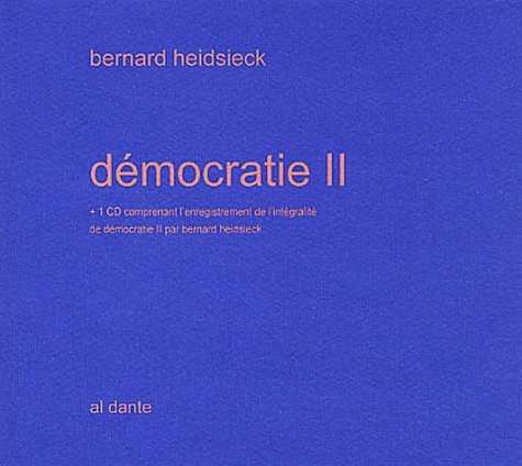 Démocratie II (1CD audio)