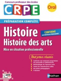 Histoire - Histoire des arts - Préparation à l'épreuve orale