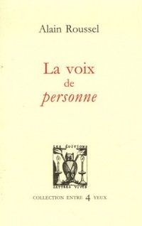 La voix de personne