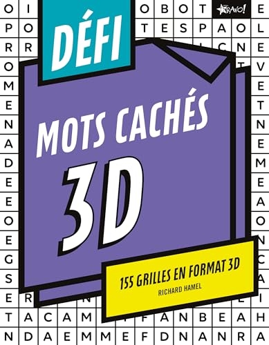 Défi - Mots cachés 3D: 155 grilles en format 3D