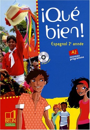 Espagnol 2e année Qué bien! (1CD audio)