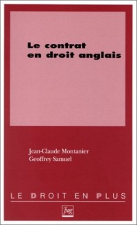 Le contrat en droit anglais