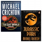 Jurassic Park, The Lost World: Jurassic Park Collection 2 Books Set by Michael Crichton