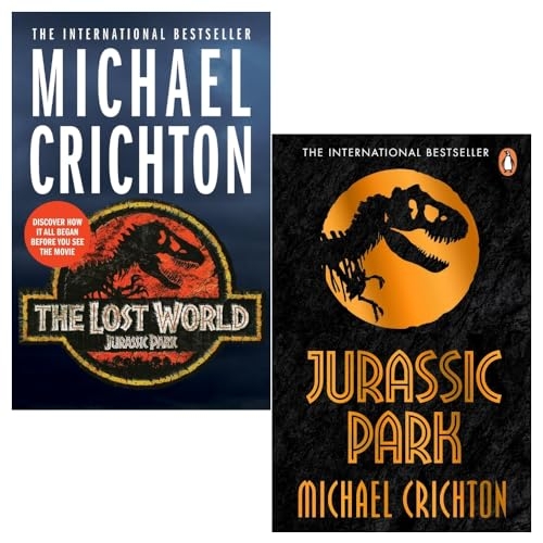Jurassic Park, The Lost World: Jurassic Park Collection 2 Books Set by Michael Crichton [9781787469976]