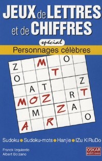 Jeux de lettres et de chiffres : Tome 2, Personnages célèbres