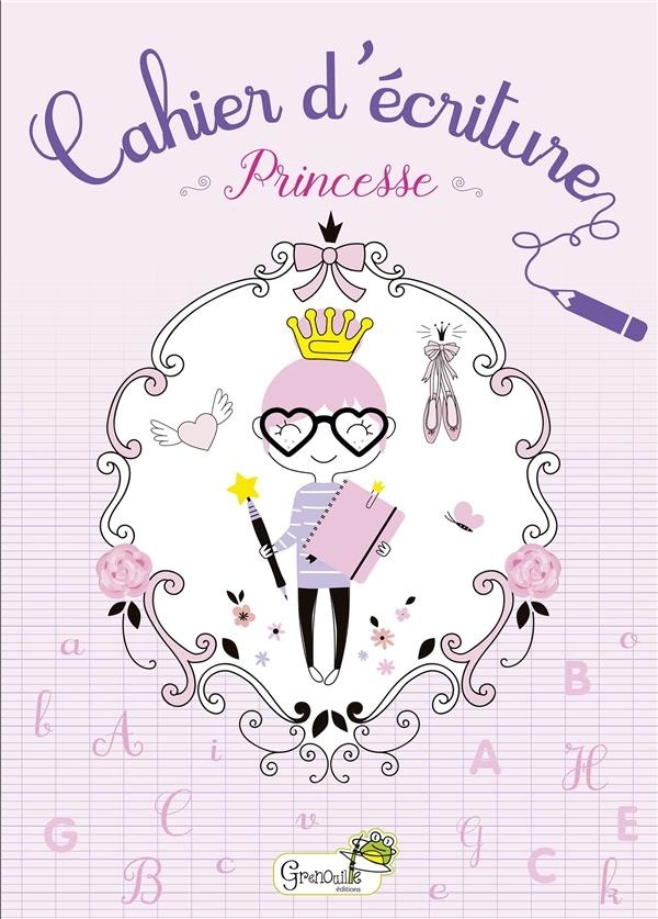 Cahier d'Écriture Princesse