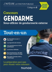 Concours Gendarme - Sous-officier de gendarmerie externe - 2020/2021- Tout-en-un: Tout-en-un (2020-2021)