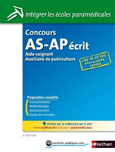 CONCOURS AS/AP EPR ECRITES N14