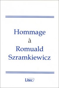 Mélanges, hommages à Romuald Szramkiewicz, 1re édition