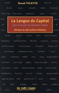 La langue du capital : Mise à nu ses locuteurs mêmes