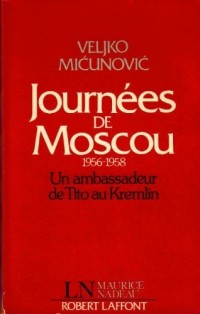 JOURNEES DE MOSCOU 1956 1958