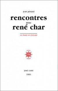 Rencontres avec René Char