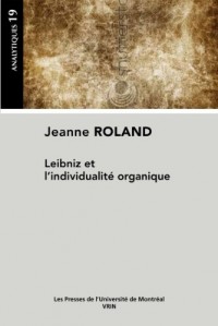 Leibniz et l'individualité organique
