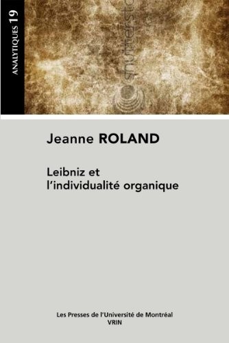 Leibniz et l'individualité organique